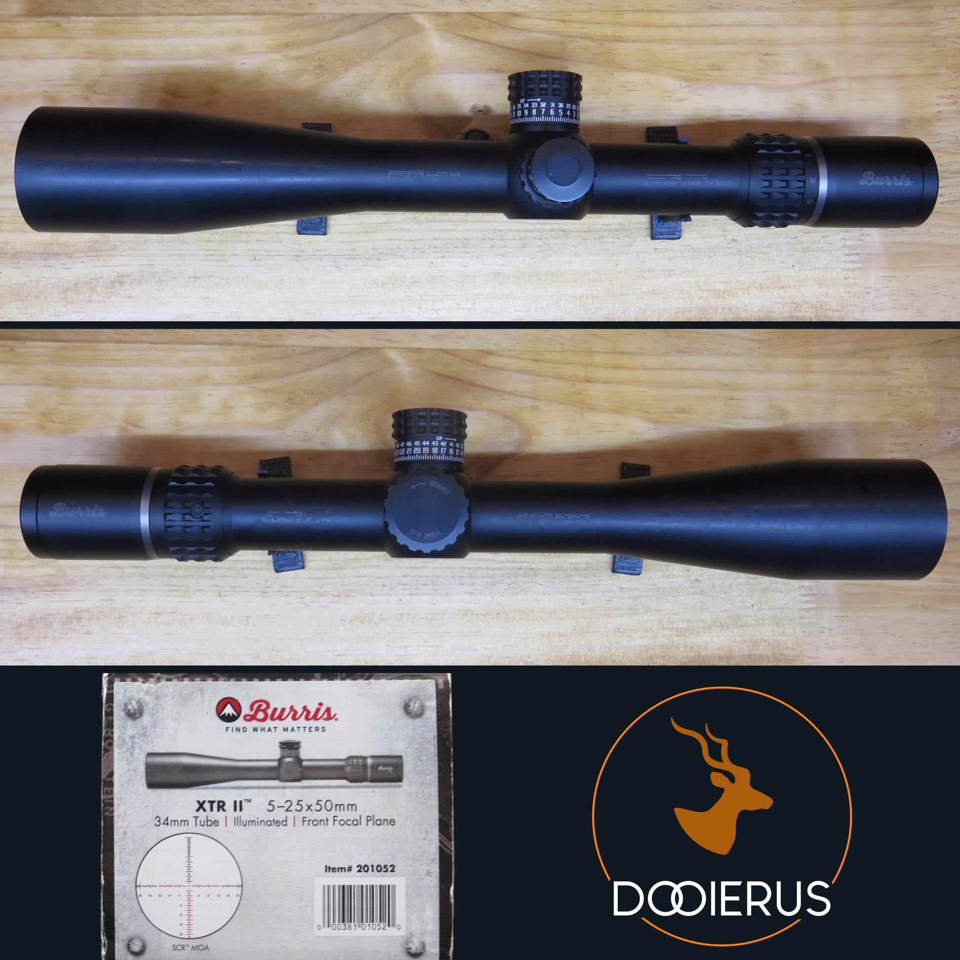 Burris XTR II 5-25x50 FFP