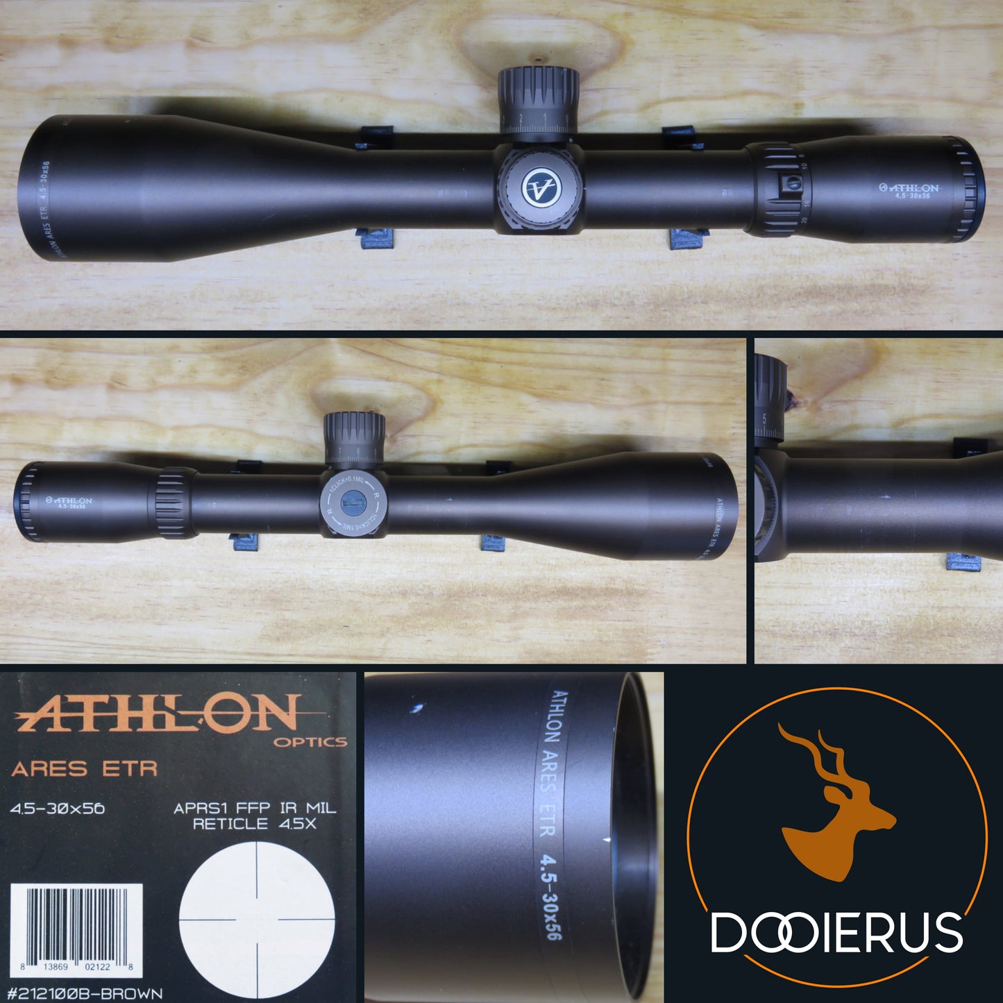 Athlon Ares ETR 4.5-30x56 FFP