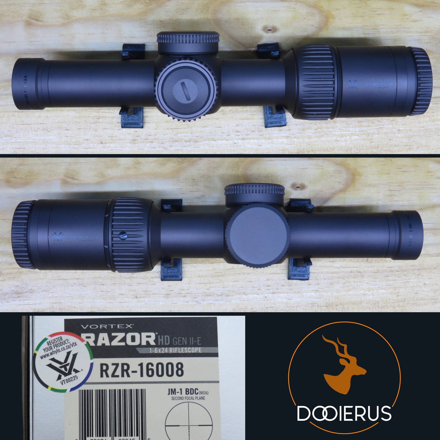Vortex Razor HD Gen II-E 1-6x24