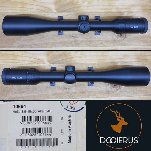 Kahles Helia 3.5-18x50i G4B Ballistic