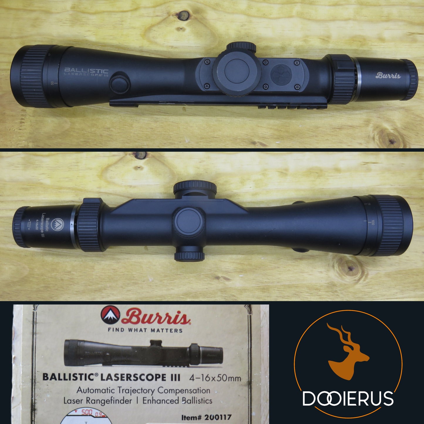 Burris Eliminator III 4-16x50