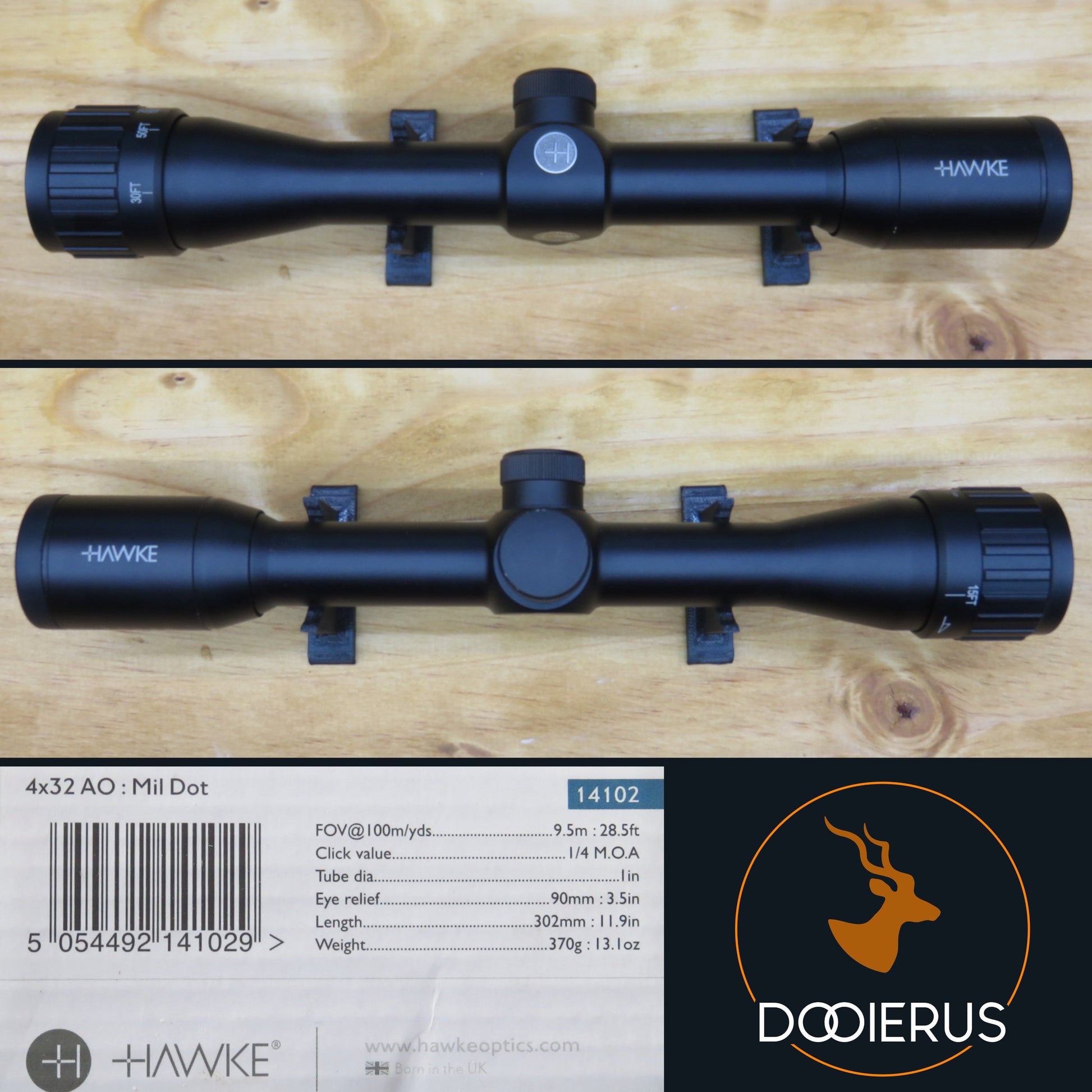 Hawke Vantage 4x32 AO