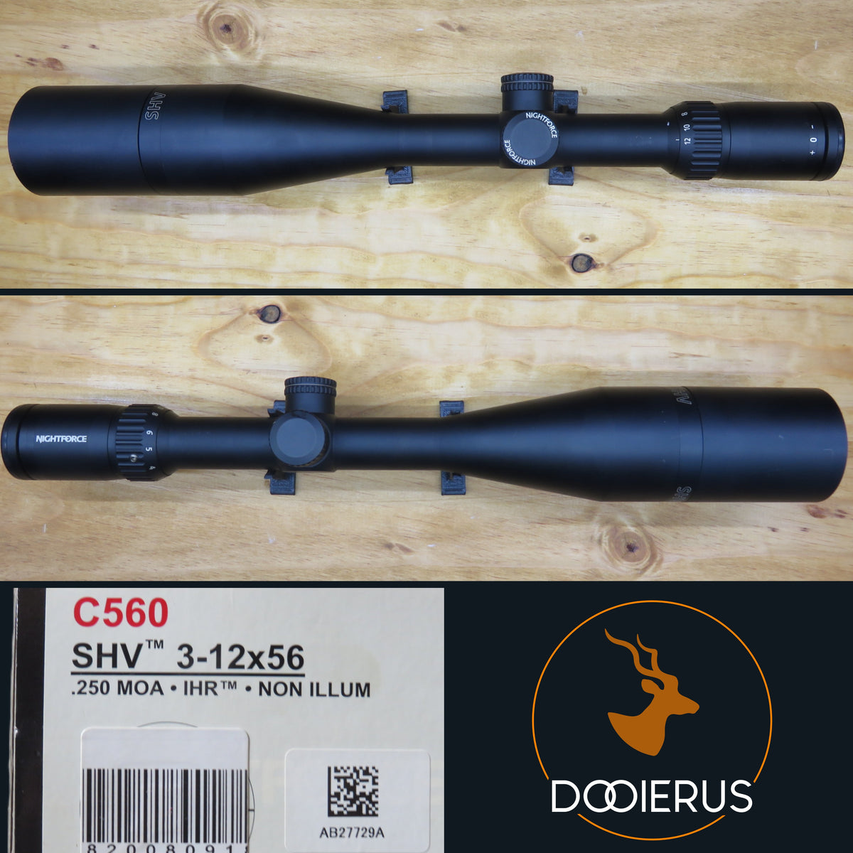 Nightforce SHV 3-12x56
