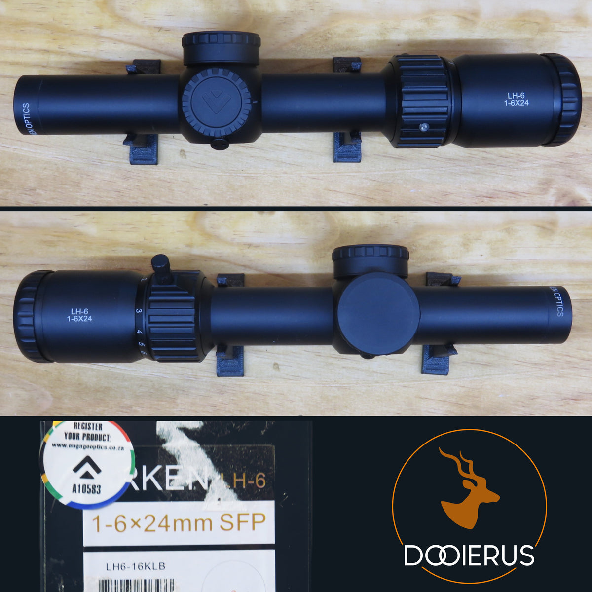 Arken LH6 1-6x24 SFP MOA