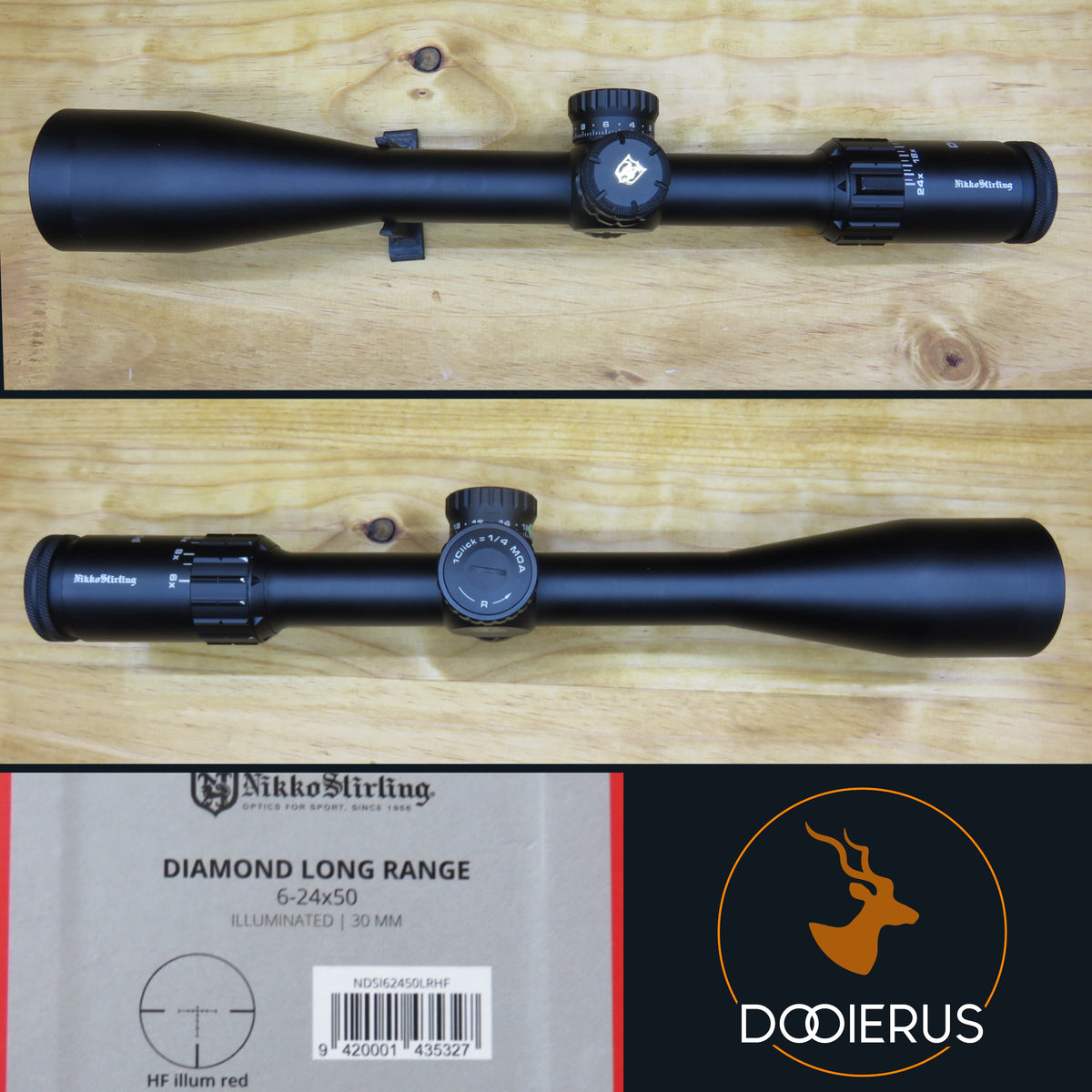 Nikko Stirling Diamond LR 6-24x50