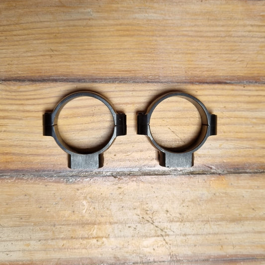 Scope rings for stud bases